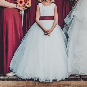 David’s Bridal Flower Girl Dress